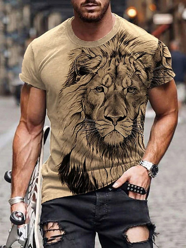 New Summer Outdoor Casual Men's T-shirt