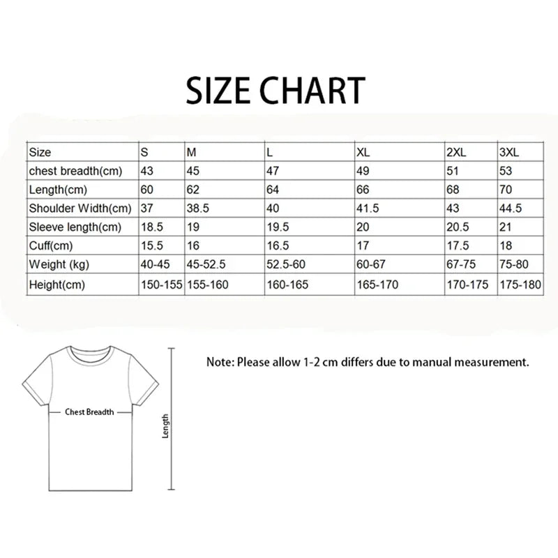 ThunderCat Luminous T-shirt Mens Fashion Casual Short Sleeve Round