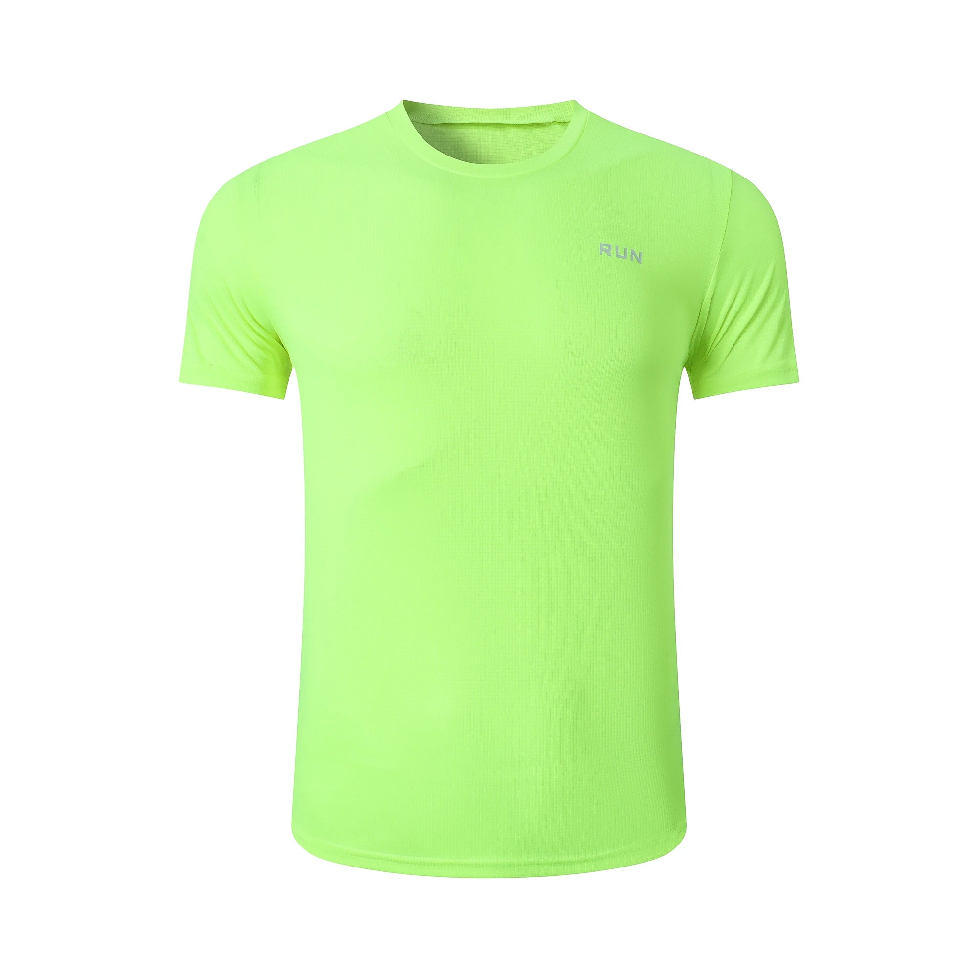 Summer High Elastic t-Shirt Men Breathable Ice Silk t Shirt