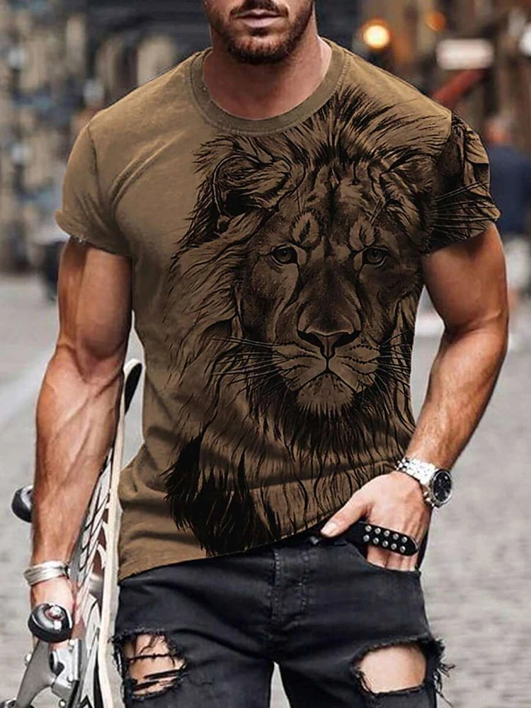 New Summer Outdoor Casual Men's T-shirt